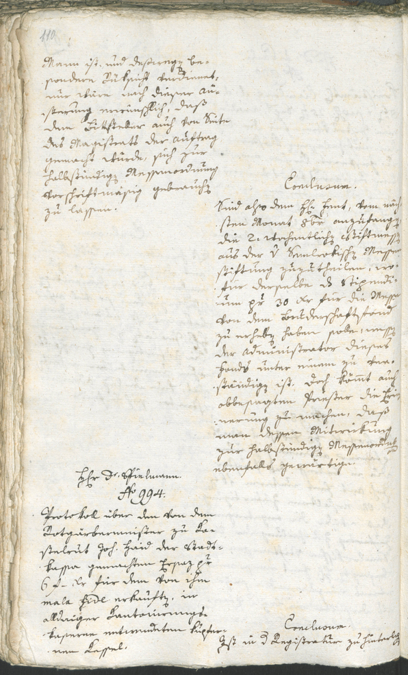 Civic Archives of Bozen-Bolzano - BOhisto Ratsprotokoll 1793 