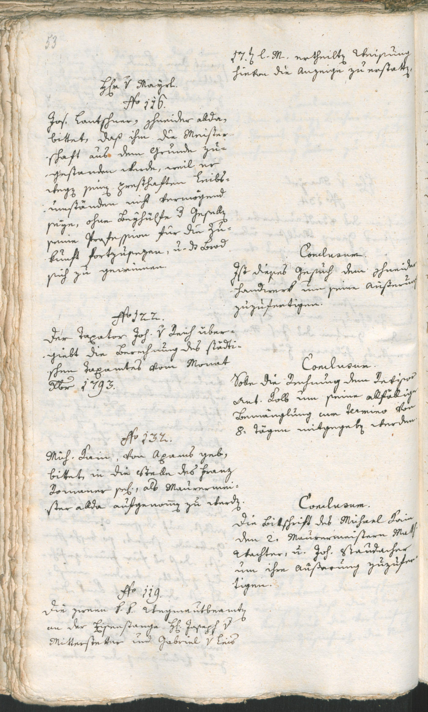 Civic Archives of Bozen-Bolzano - BOhisto Ratsprotokoll 1794 