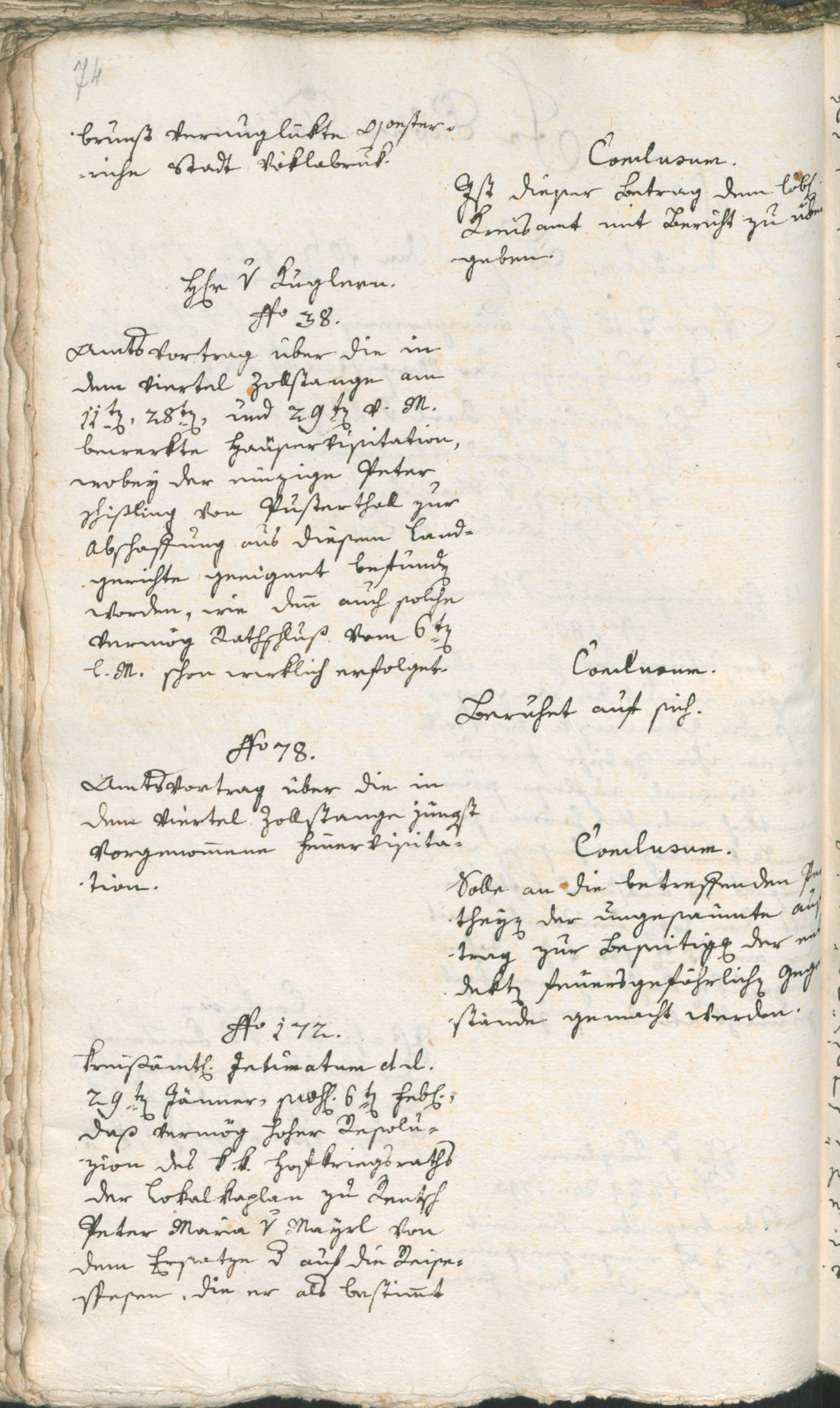 Civic Archives of Bozen-Bolzano - BOhisto Ratsprotokoll 1794 