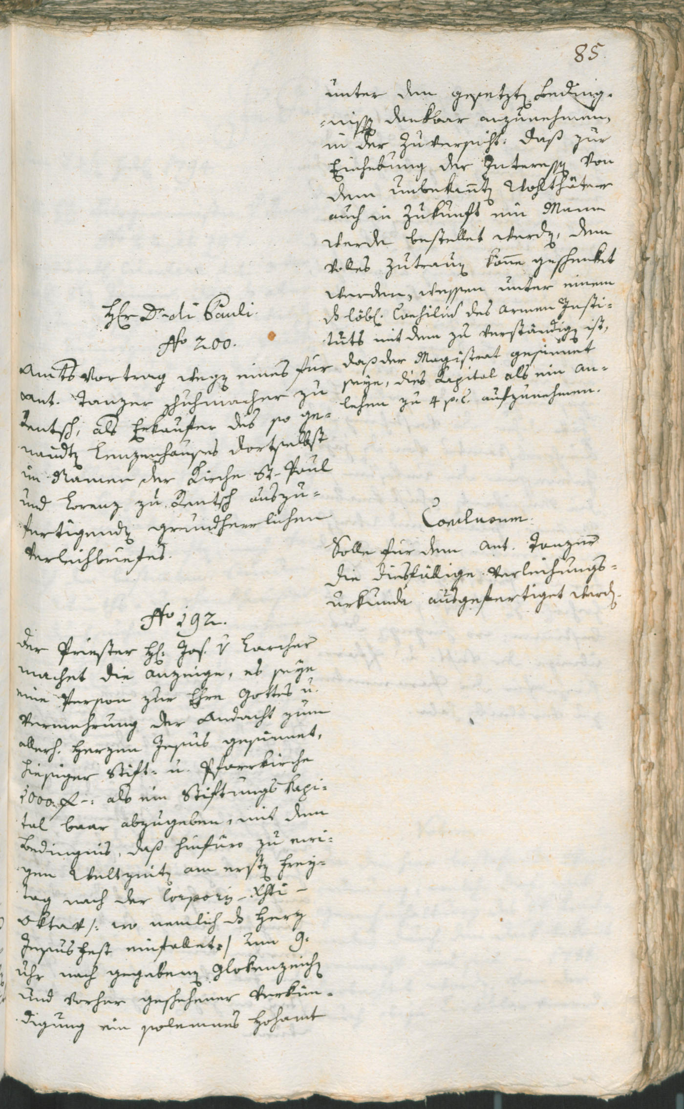 Civic Archives of Bozen-Bolzano - BOhisto Ratsprotokoll 1794 