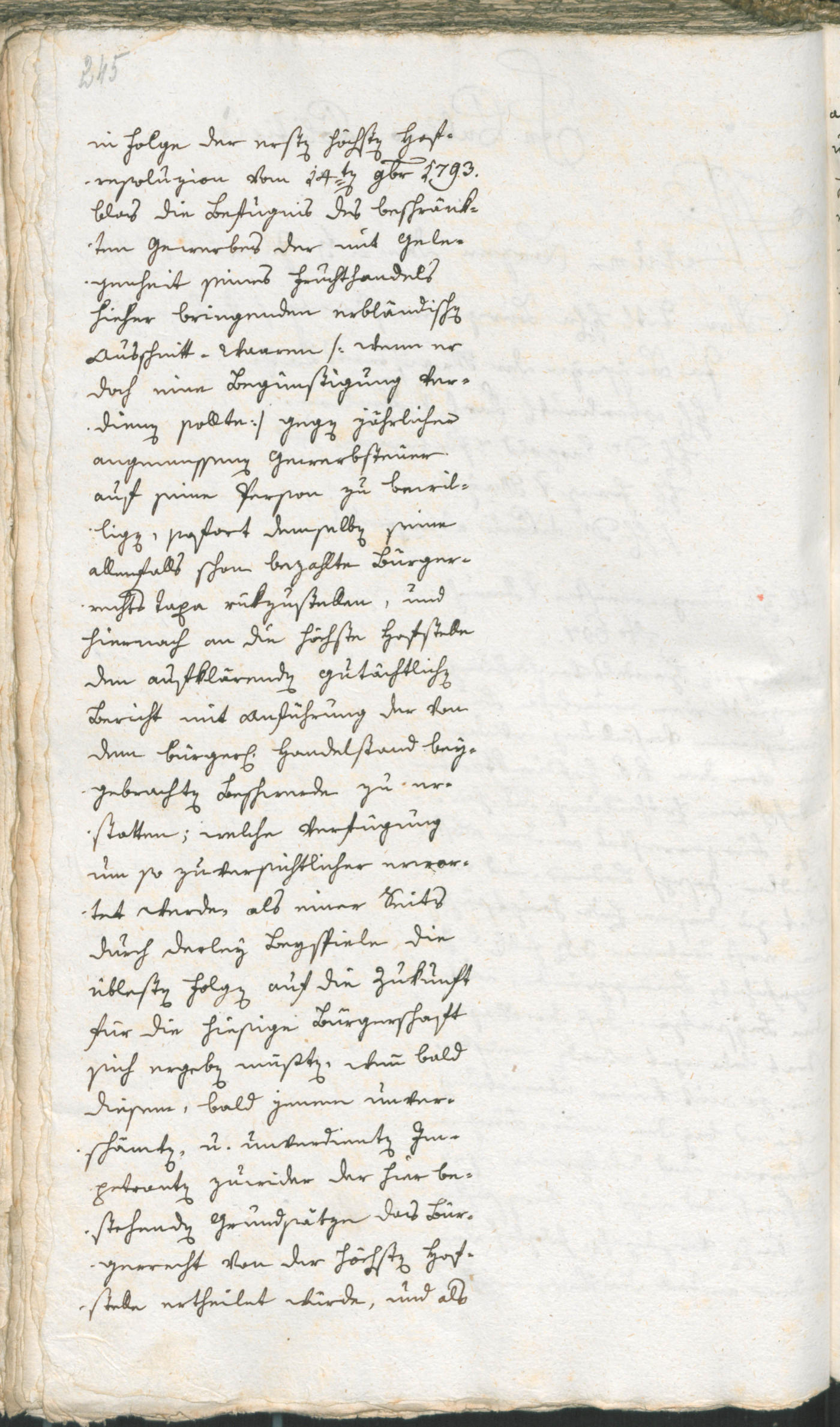 Civic Archives of Bozen-Bolzano - BOhisto Ratsprotokoll 1794 