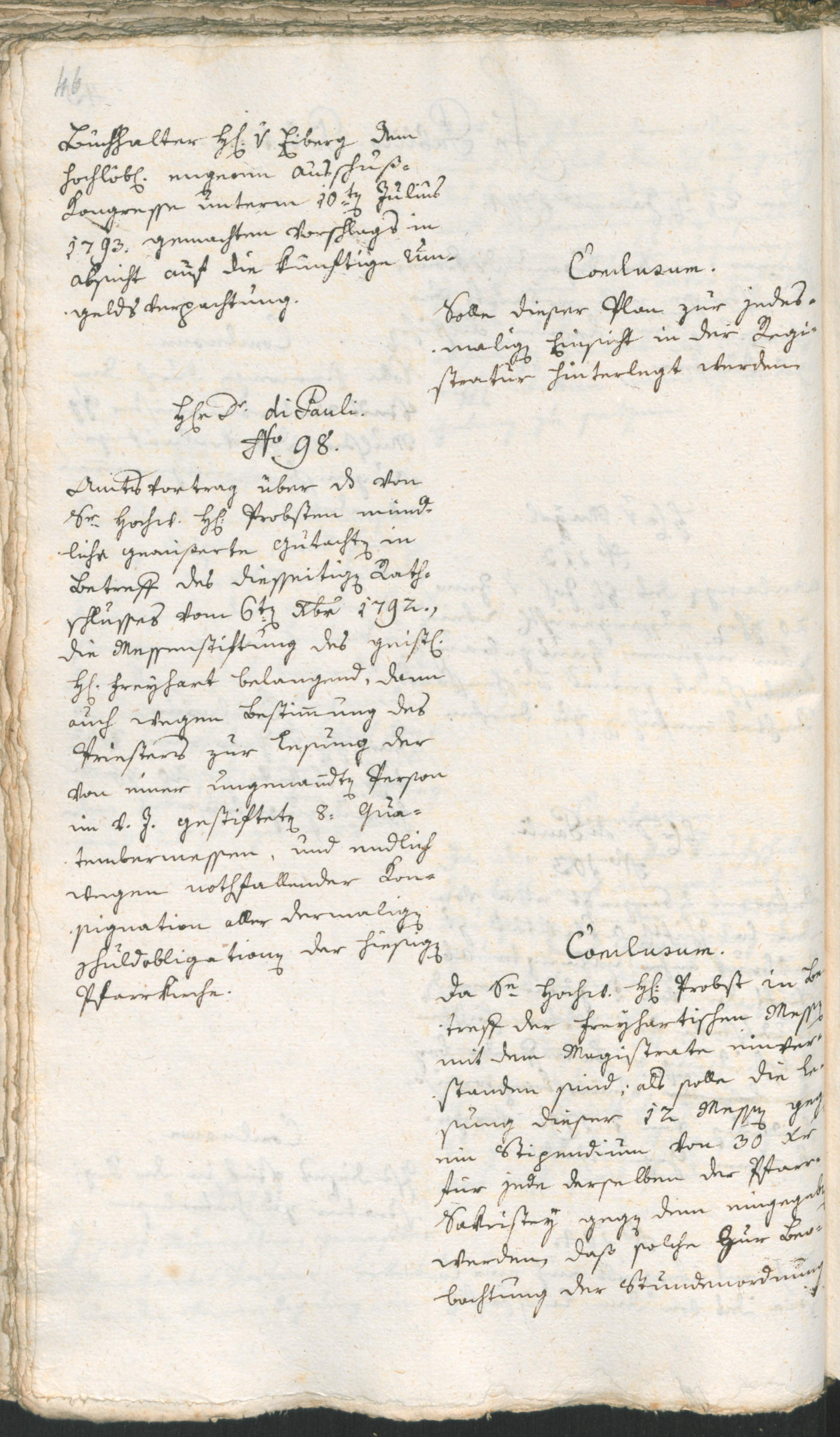 Civic Archives of Bozen-Bolzano - BOhisto Ratsprotokoll 1794 