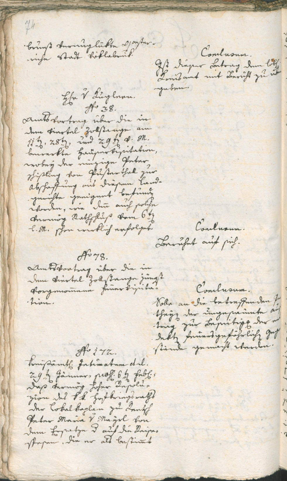 Civic Archives of Bozen-Bolzano - BOhisto Ratsprotokoll 1794 