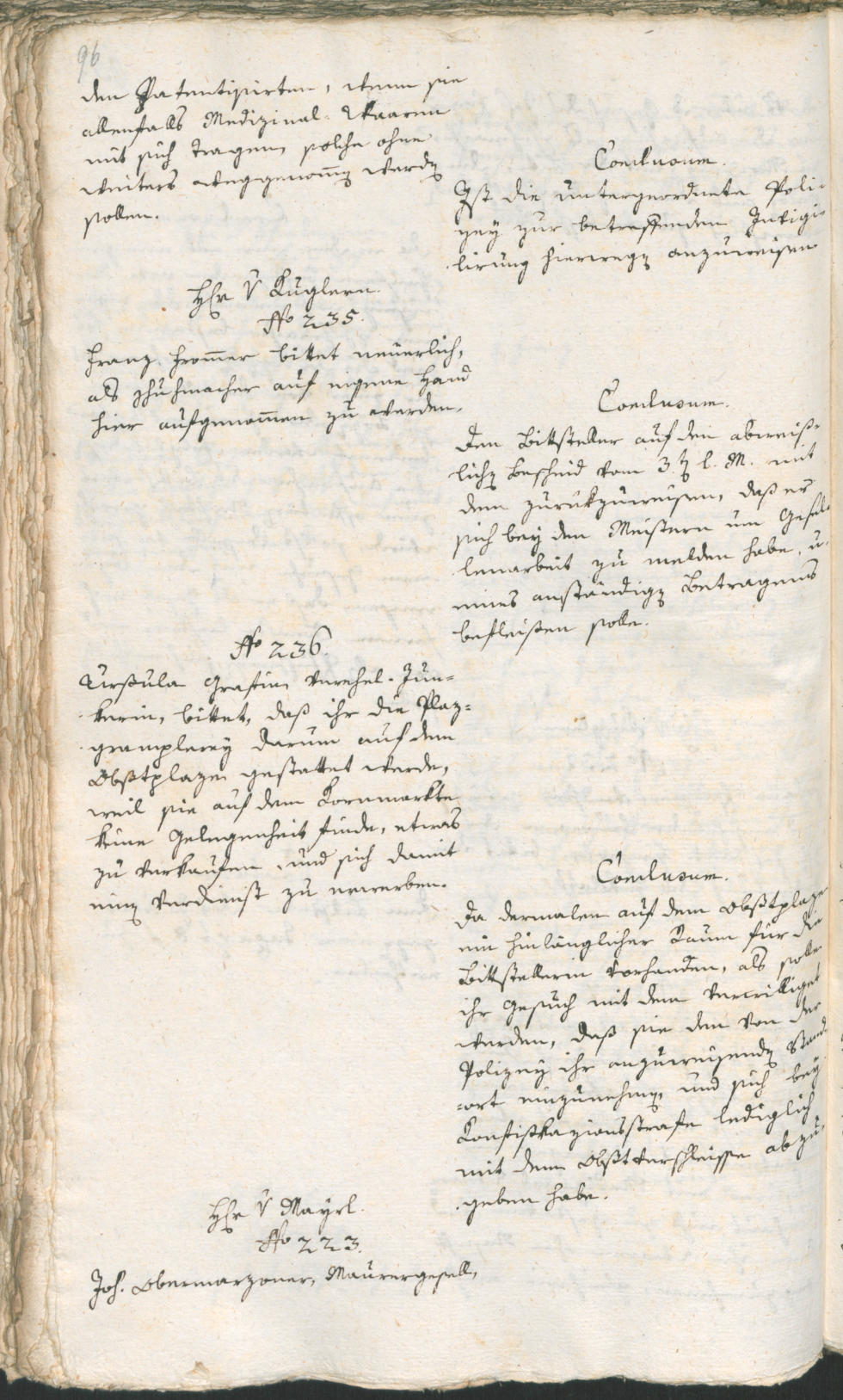 Civic Archives of Bozen-Bolzano - BOhisto Ratsprotokoll 1794 