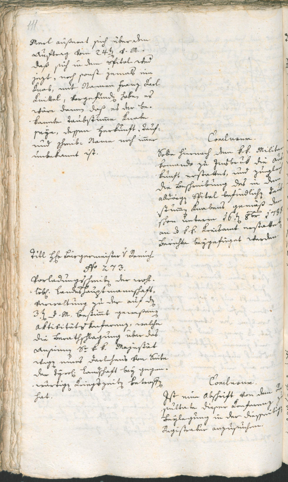 Civic Archives of Bozen-Bolzano - BOhisto Ratsprotokoll 1794 
