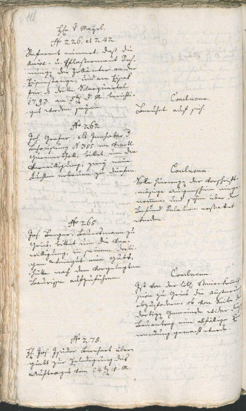Civic Archives of Bozen-Bolzano - BOhisto Ratsprotokoll 1794 