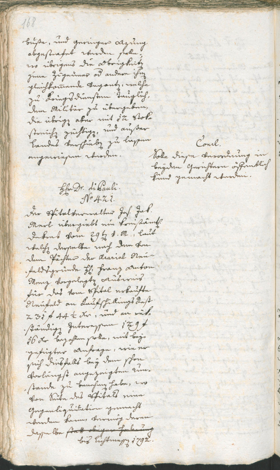 Civic Archives of Bozen-Bolzano - BOhisto Ratsprotokoll 1794 