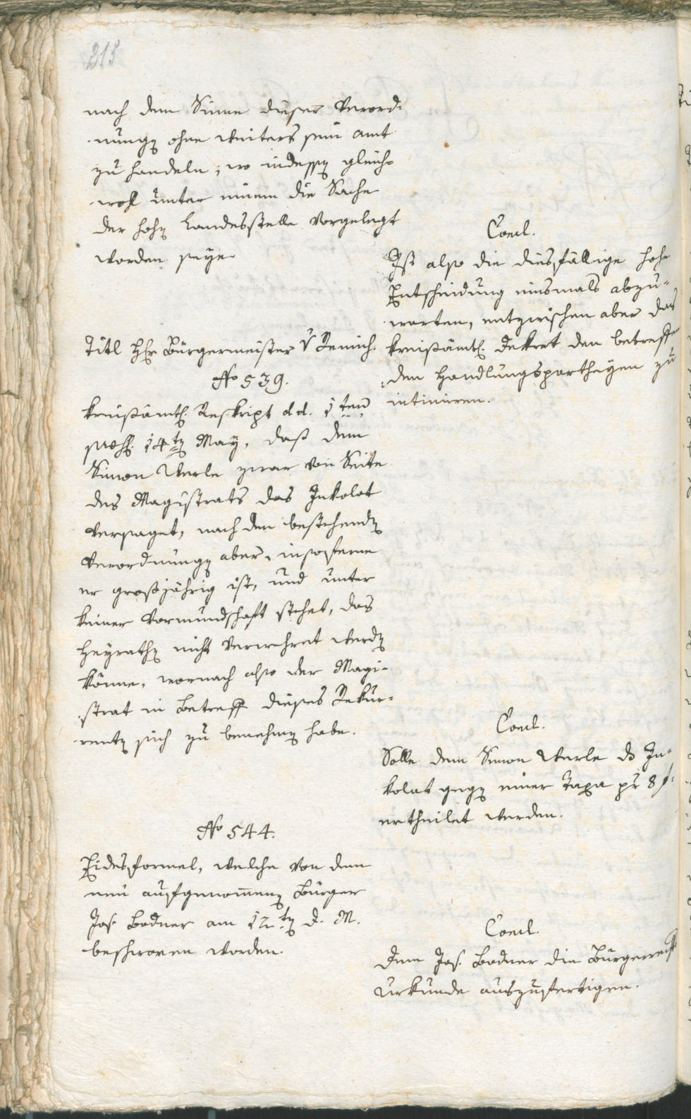 Civic Archives of Bozen-Bolzano - BOhisto Ratsprotokoll 1794 