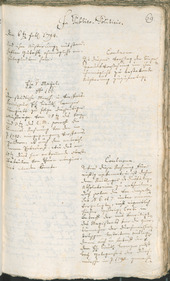 Civic Archives of Bozen-Bolzano - BOhisto Ratsprotokoll 1794 - 