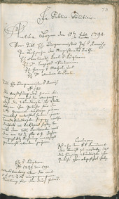 Civic Archives of Bozen-Bolzano - BOhisto Ratsprotokoll 1794 - 
