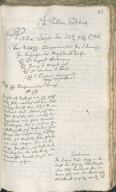 Civic Archives of Bozen-Bolzano - BOhisto Ratsprotokoll 1794 - 