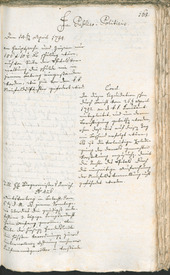 Civic Archives of Bozen-Bolzano - BOhisto Ratsprotokoll 1794 - 