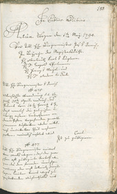 Civic Archives of Bozen-Bolzano - BOhisto Ratsprotokoll 1794 - 