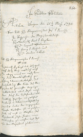 Civic Archives of Bozen-Bolzano - BOhisto Ratsprotokoll 1794 - 