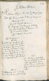 Civic Archives of Bozen-Bolzano - BOhisto Ratsprotokoll 1794 - 