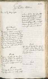Civic Archives of Bozen-Bolzano - BOhisto Ratsprotokoll 1794 - 