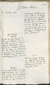 Civic Archives of Bozen-Bolzano - BOhisto Ratsprotokoll 1794 - 