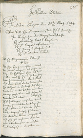 Civic Archives of Bozen-Bolzano - BOhisto Ratsprotokoll 1794 - 