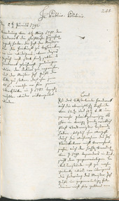 Civic Archives of Bozen-Bolzano - BOhisto Ratsprotokoll 1794 - 