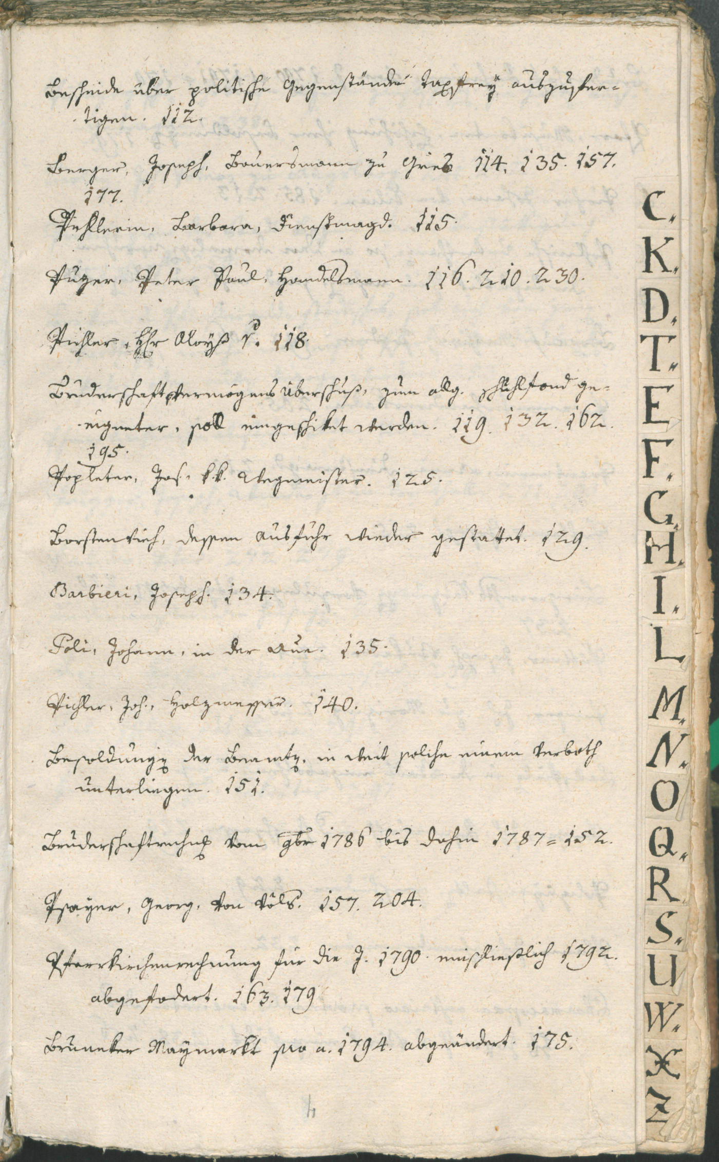Archivio Storico della Città di Bolzano - BOhisto protocollo consiliare 1794 