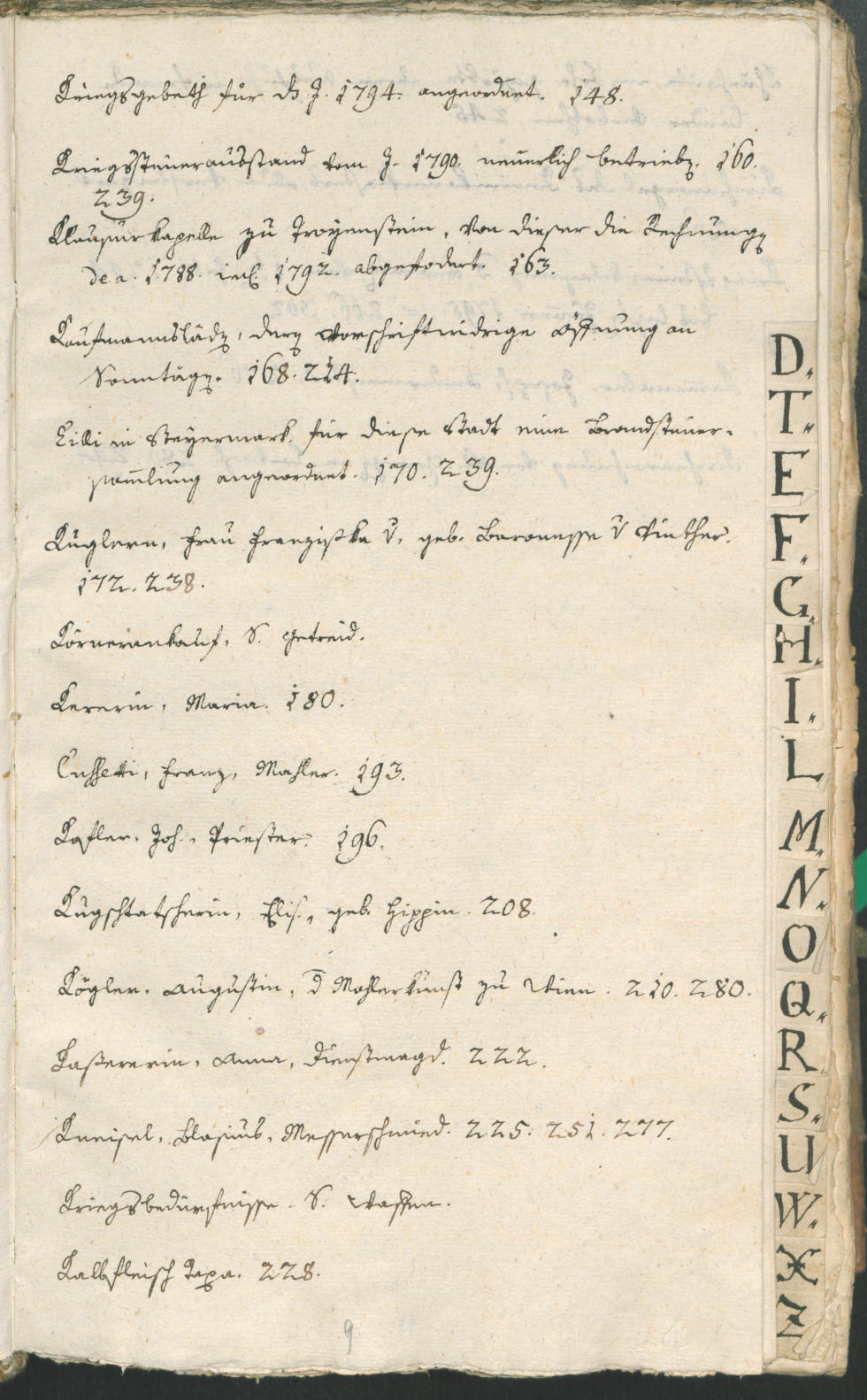 Archivio Storico della Città di Bolzano - BOhisto protocollo consiliare 1794 