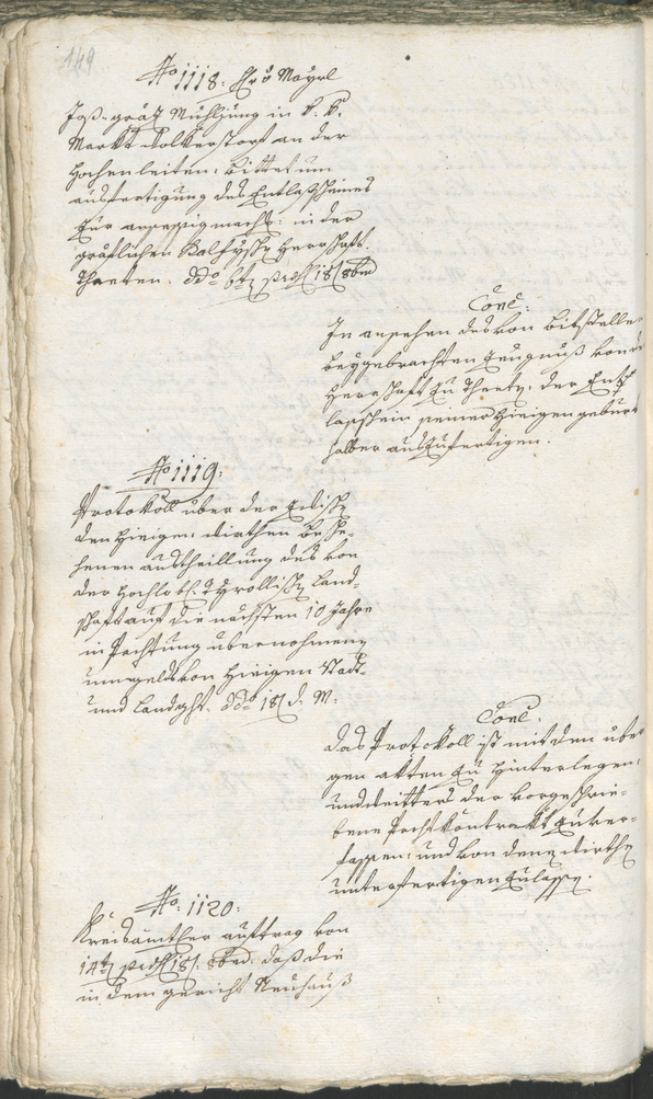 Civic Archives of Bozen-Bolzano - BOhisto Ratsprotokoll 1794 