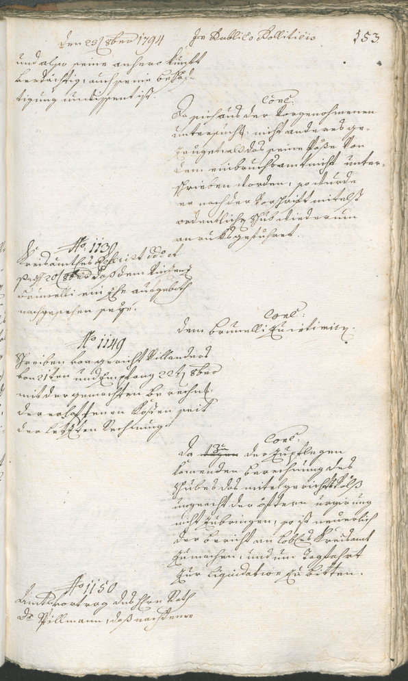 Civic Archives of Bozen-Bolzano - BOhisto Ratsprotokoll 1794 