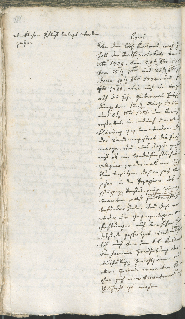 Civic Archives of Bozen-Bolzano - BOhisto Ratsprotokoll 1794 