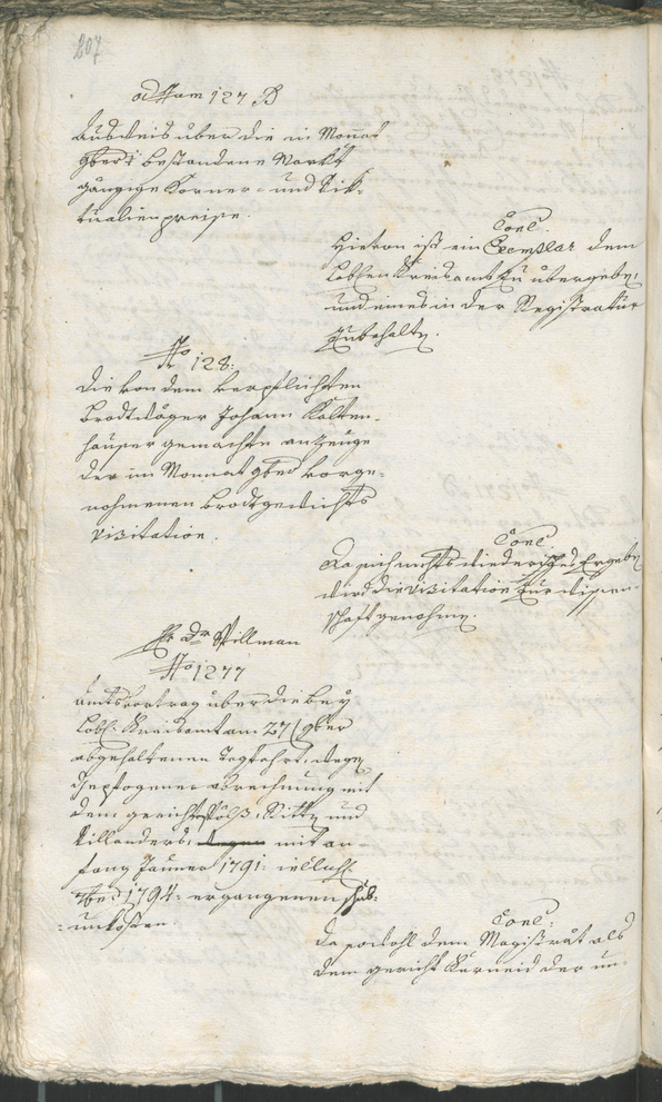 Civic Archives of Bozen-Bolzano - BOhisto Ratsprotokoll 1794 