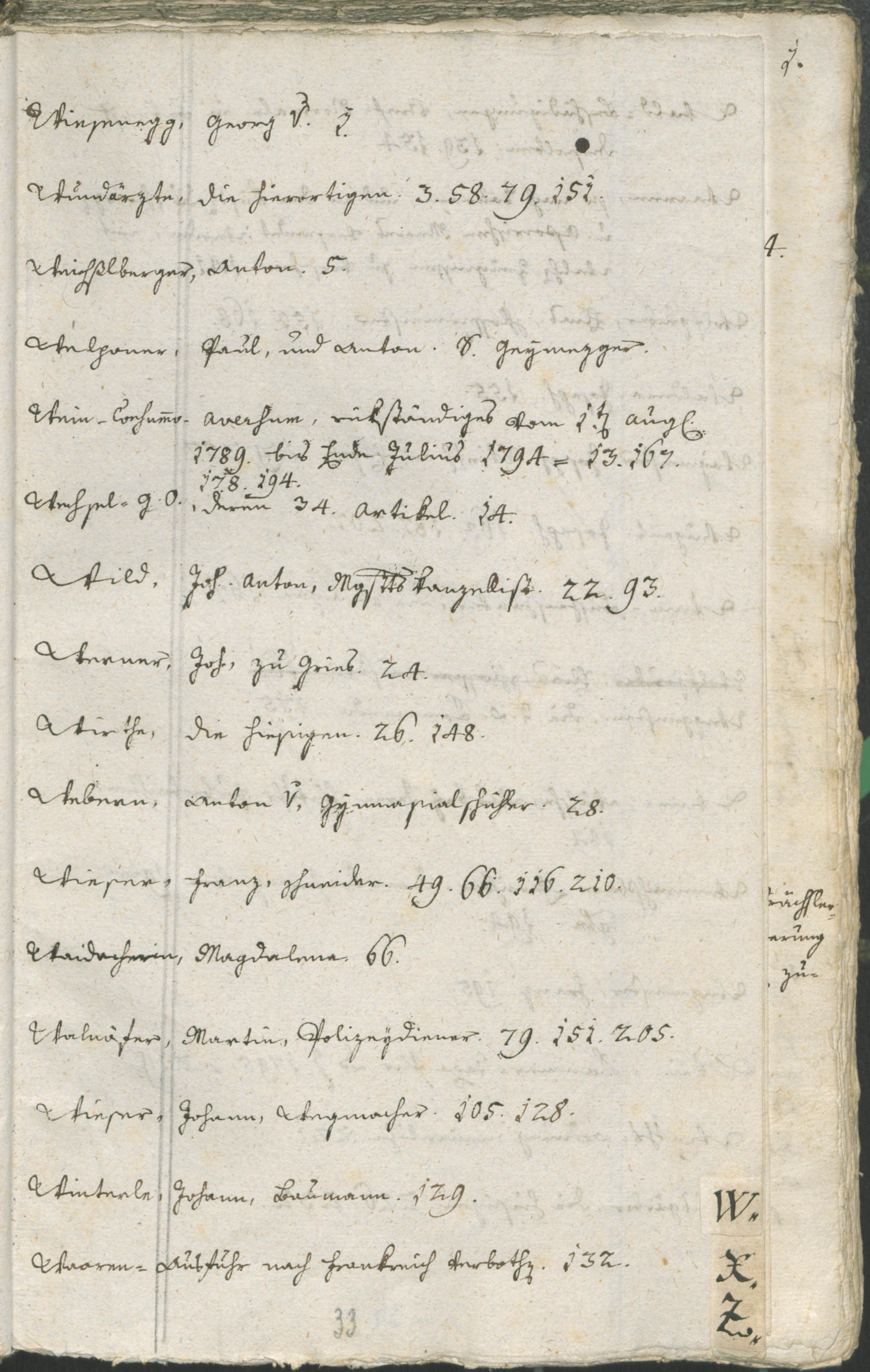 Civic Archives of Bozen-Bolzano - BOhisto Ratsprotokoll 1794 
