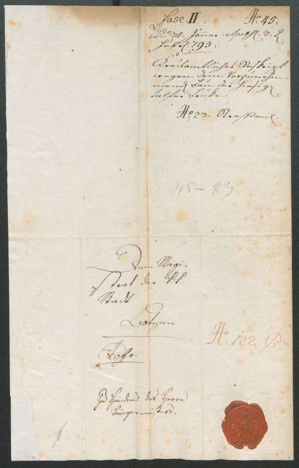 Civic Archives of Bozen-Bolzano - BOhisto Ratsprotokoll 1795 
