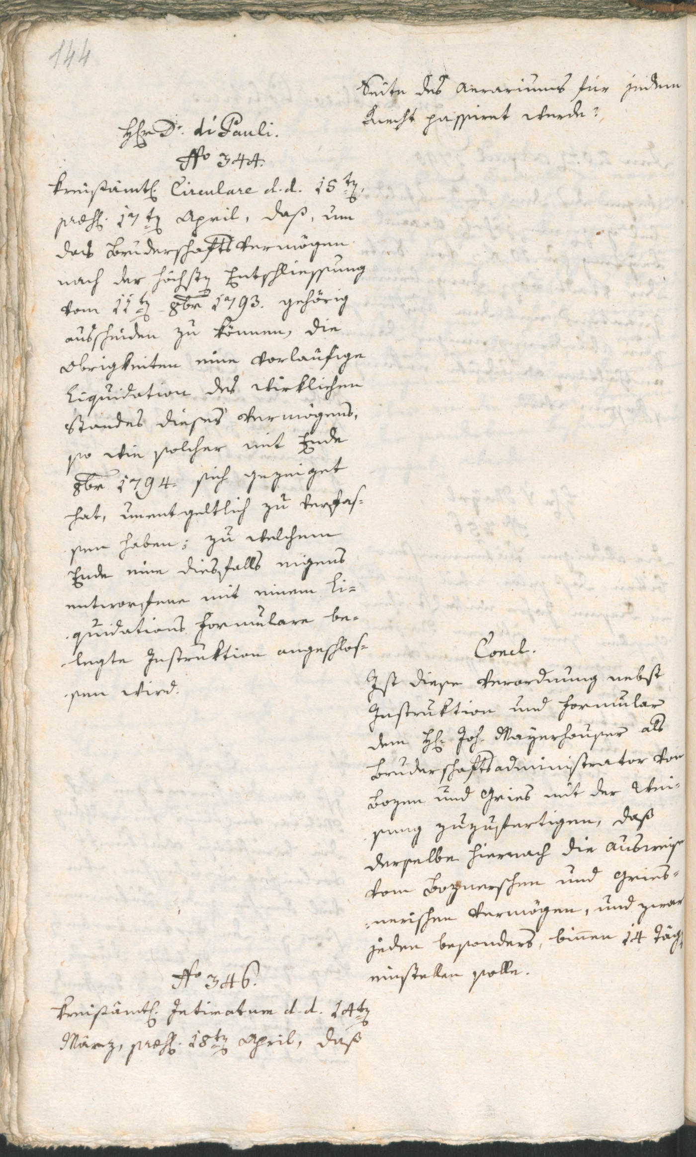 Civic Archives of Bozen-Bolzano - BOhisto Ratsprotokoll 1795 