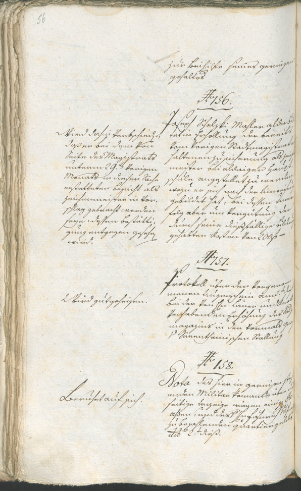 Stadtarchiv Bozen - BOhisto Ratsprotokoll 1794/96 