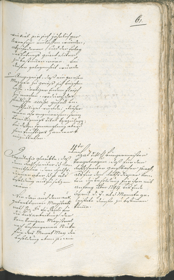 Civic Archives of Bozen-Bolzano - BOhisto Ratsprotokoll 1794/96 