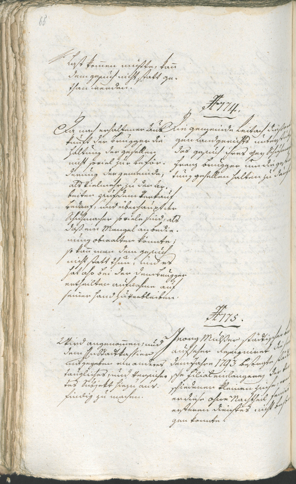 Archivio Storico della Città di Bolzano - BOhisto protocollo consiliare 1794/96 