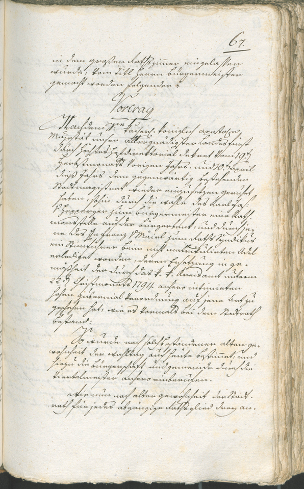 Civic Archives of Bozen-Bolzano - BOhisto Ratsprotokoll 1794/96 