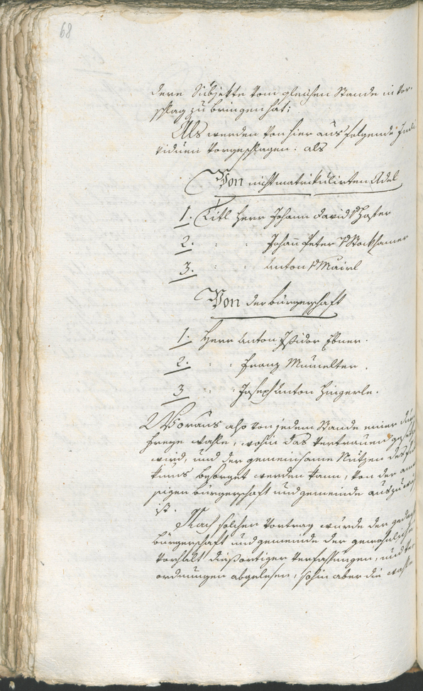 Stadtarchiv Bozen - BOhisto Ratsprotokoll 1794/96 