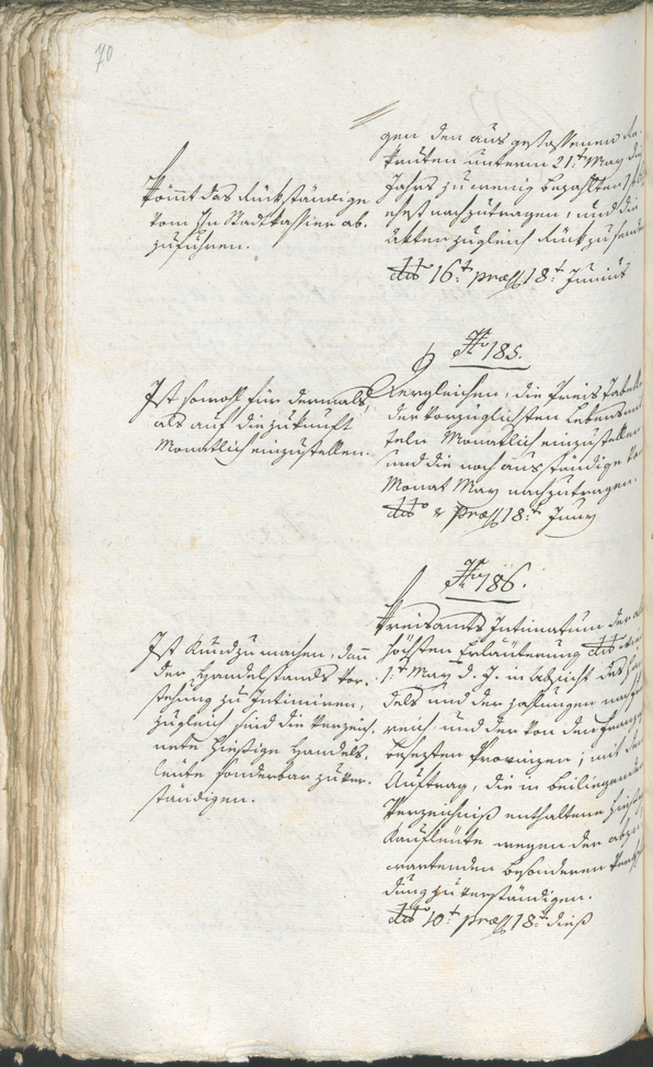 Civic Archives of Bozen-Bolzano - BOhisto Ratsprotokoll 1794/96 