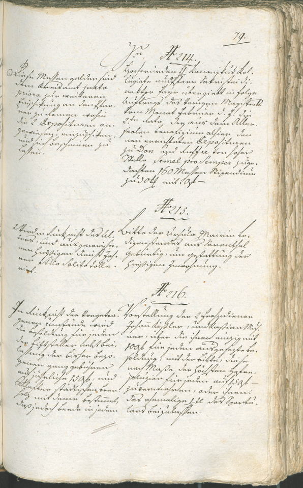 Archivio Storico della Città di Bolzano - BOhisto protocollo consiliare 1794/96 