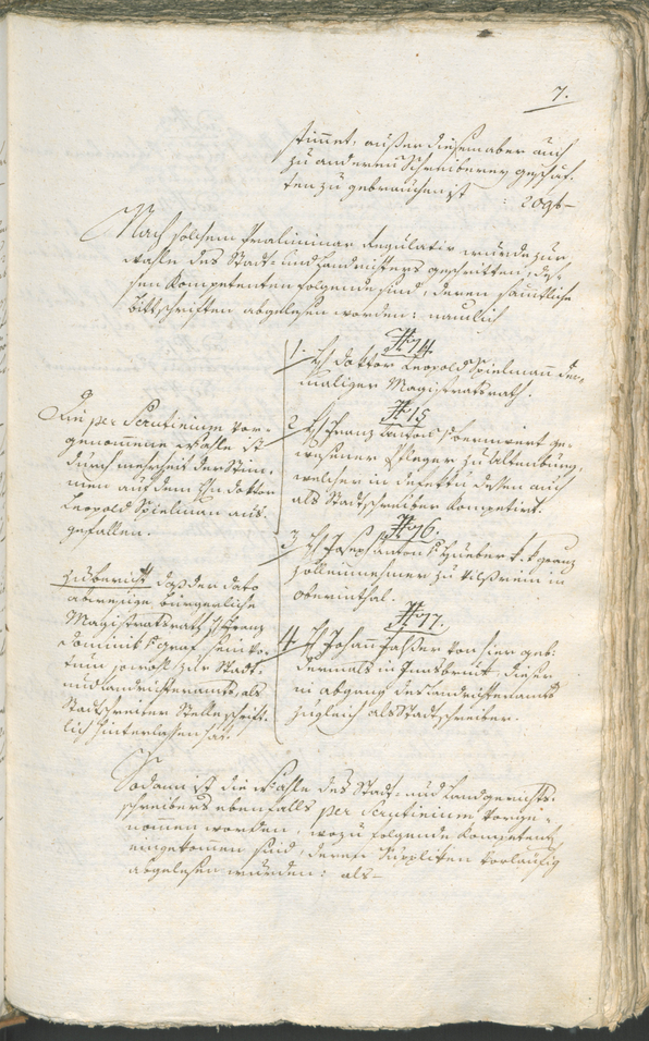 Civic Archives of Bozen-Bolzano - BOhisto Ratsprotokoll 1794/96 