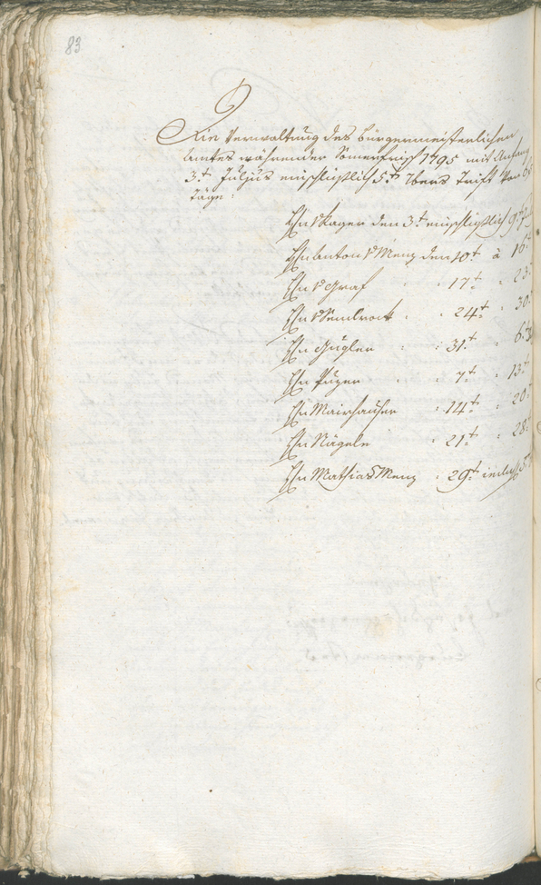 Civic Archives of Bozen-Bolzano - BOhisto Ratsprotokoll 1794/96 