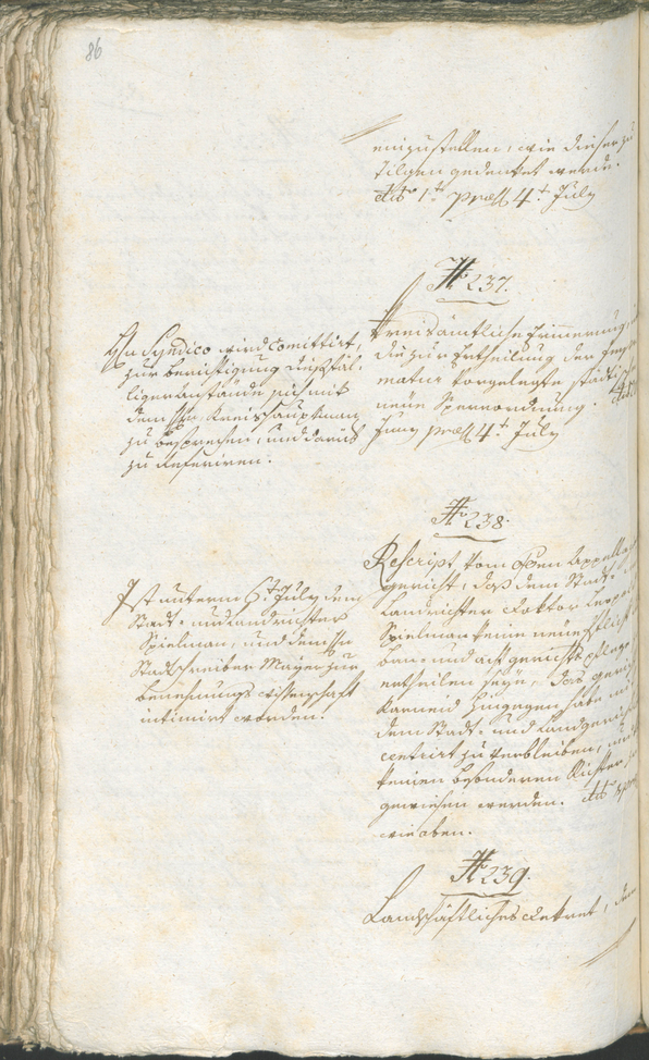 Archivio Storico della Città di Bolzano - BOhisto protocollo consiliare 1794/96 