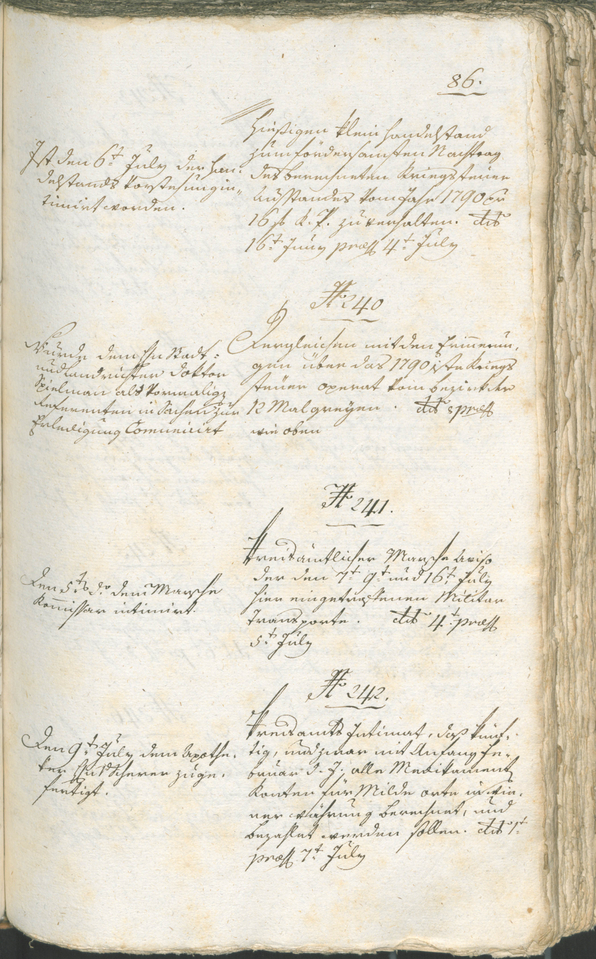 Archivio Storico della Città di Bolzano - BOhisto protocollo consiliare 1794/96 