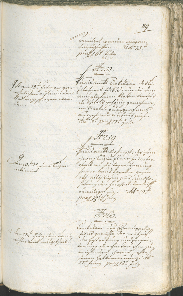 Civic Archives of Bozen-Bolzano - BOhisto Ratsprotokoll 1794/96 