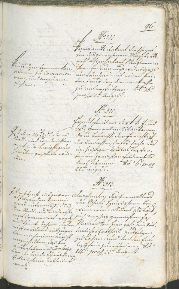 Civic Archives of Bozen-Bolzano - BOhisto Ratsprotokoll 1794/96 