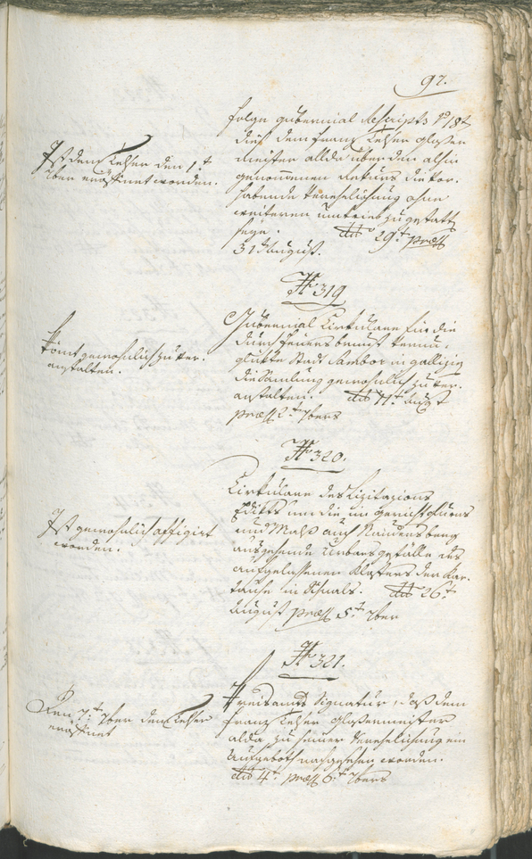 Civic Archives of Bozen-Bolzano - BOhisto Ratsprotokoll 1794/96 