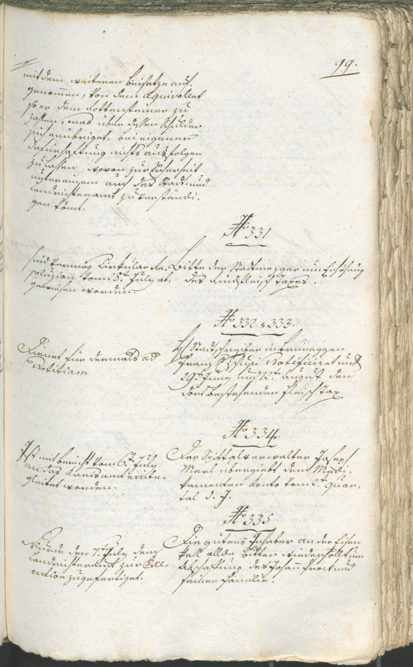 Civic Archives of Bozen-Bolzano - BOhisto Ratsprotokoll 1794/96 