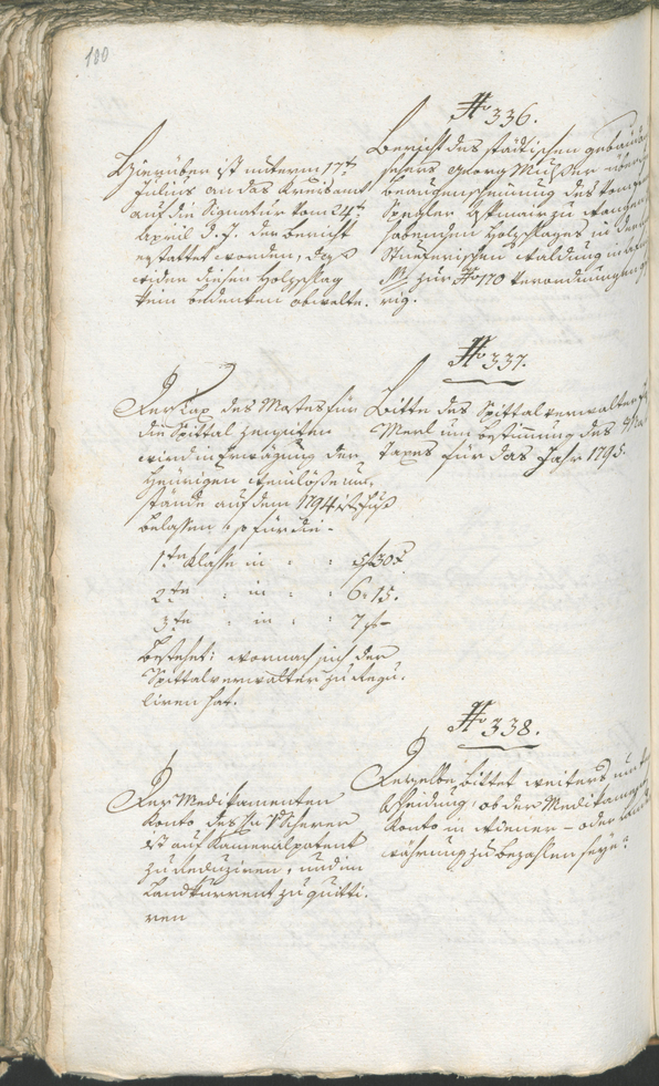 Archivio Storico della Città di Bolzano - BOhisto protocollo consiliare 1794/96 