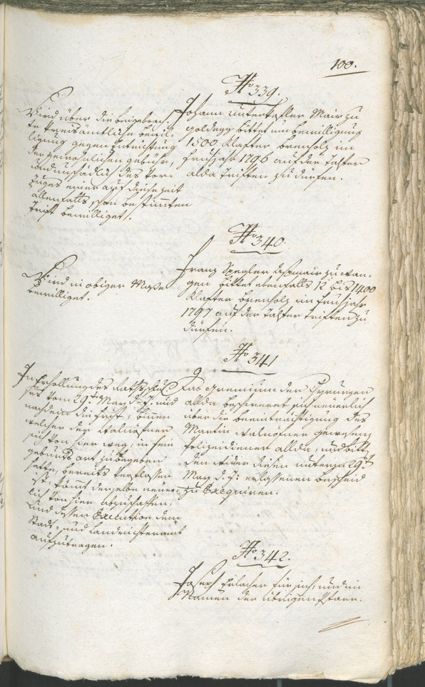 Civic Archives of Bozen-Bolzano - BOhisto Ratsprotokoll 1794/96 