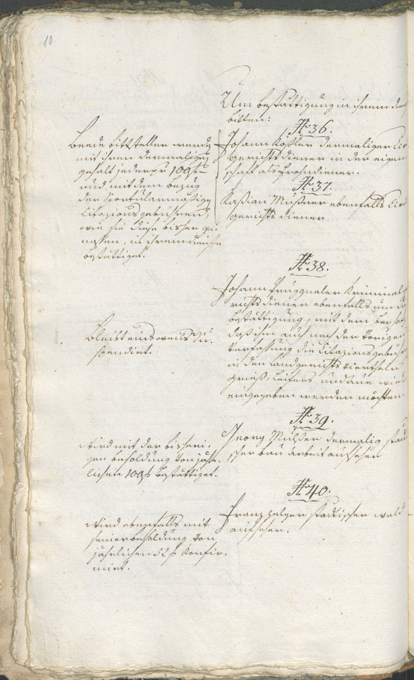 Stadtarchiv Bozen - BOhisto Ratsprotokoll 1794/96 